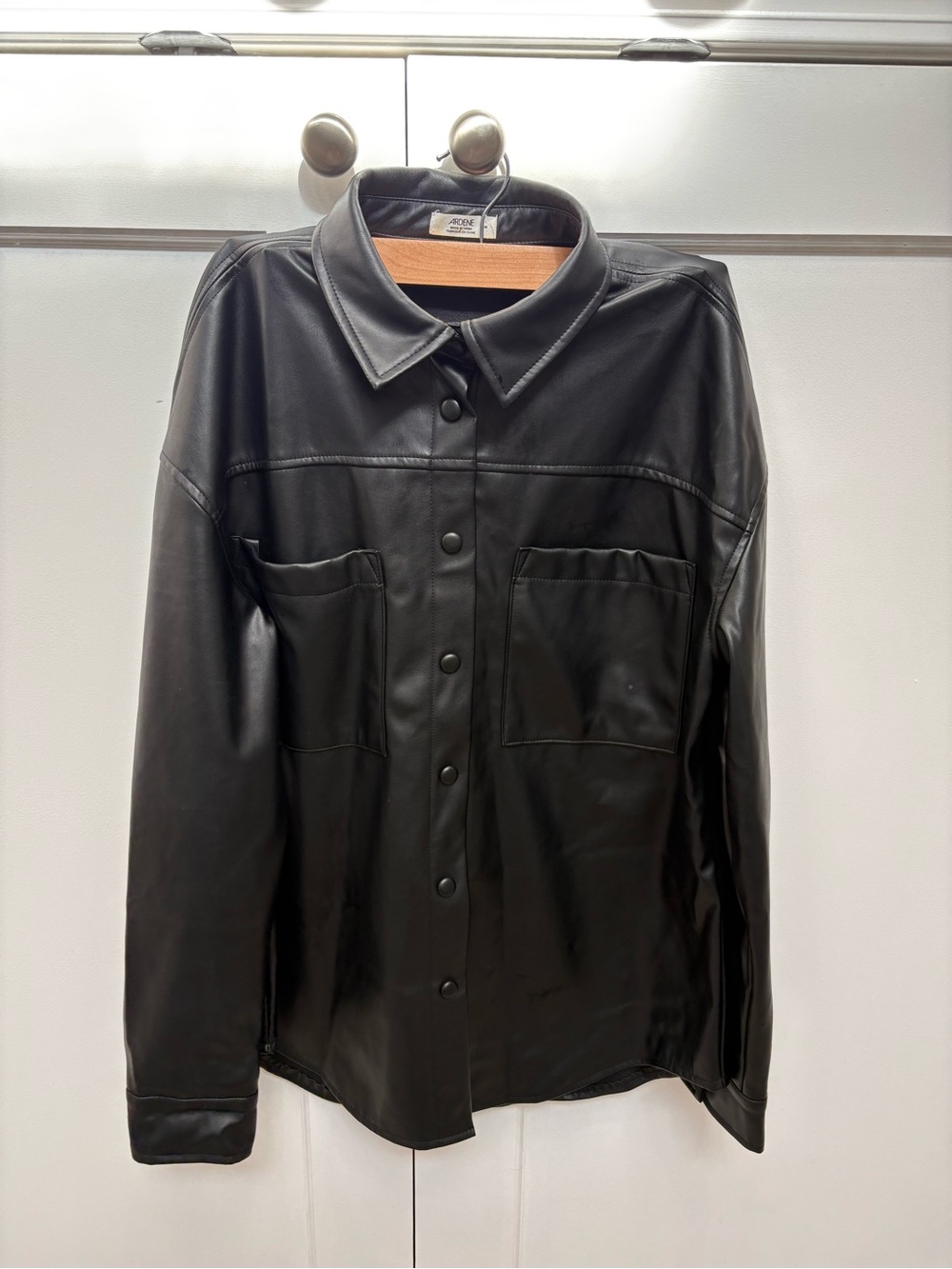 Leather Shacket